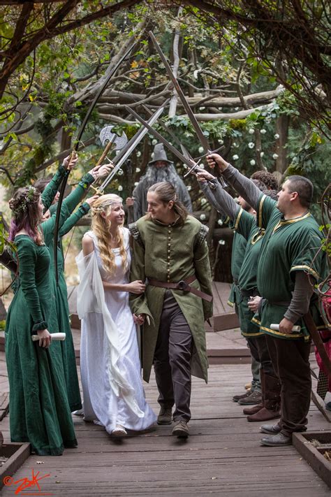 Such a cute wedding theme at Hidden Creek, Lord of the Rings wedding! #