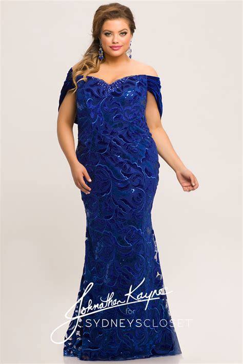 plus size mermaid fitted prom dresses sydney s closet