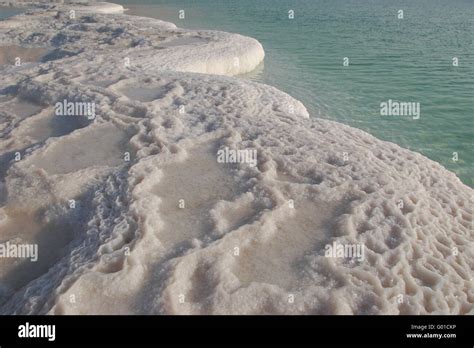 Minerals Of Dead Sea Stock Photo Alamy