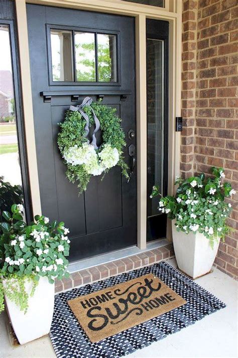 50 Beautiful Spring Decorating Ideas For Front Porch Outdoor Diy