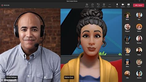 Microsoft Pushes Its Own Metaverse With 3d Virtual Avatars For Teams