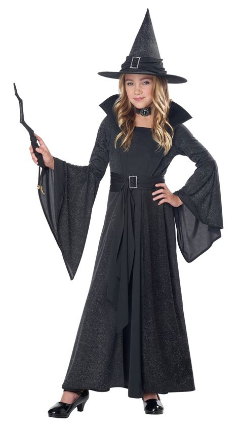 Size X Large 00493 Dark Gothic Wicked Moonlight Shimmer Witch Child