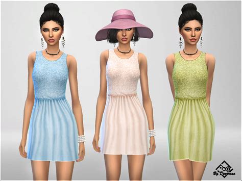 Spring Sugar Dresses By Devirose At Tsr Sims 4 Updates