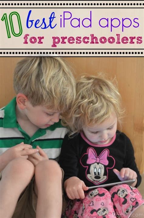 10 Best Ipad Apps For Preschoolers Preschool Apps Preschool