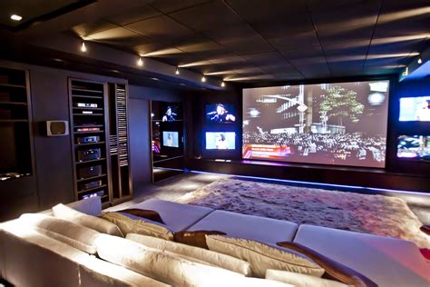 Pin By Outstanding Design On Ambientes Com Kyowa Home Theater Design