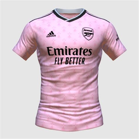 Arsenal Pink 2223 Concept Fifa 23 Kit Creator Showcase
