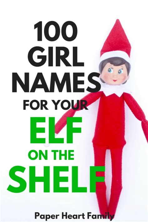 200elf On The Shelf Names With Elf Name Printable