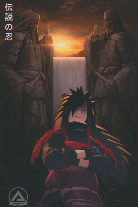 Madara Uchiha A Poster Made By Me Personajes De Naruto Shippuden