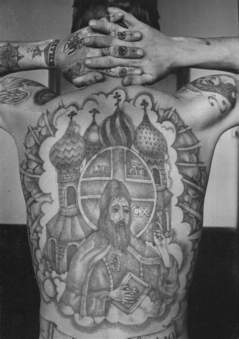 Life Written In Ink History And Vivid Symbolism Of Russian Prison Tattoos Slavorum Russian