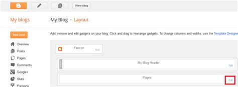 Web Page And Blog Design ADDING PAGES TO BLOGGER BLOG How To Add A Page To Blogspot
