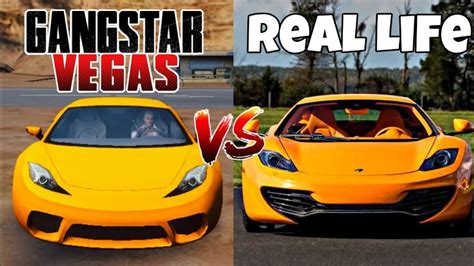 Gangstar Vegas Vehicles Vs Real Life Vehicles Youtube
