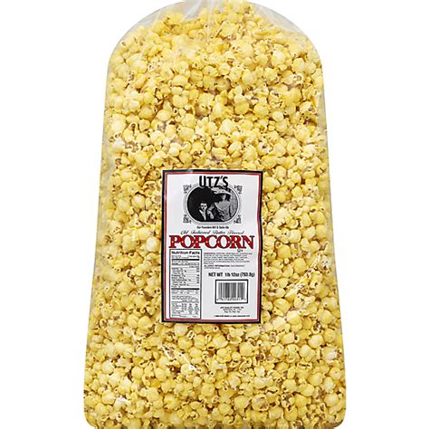 Utzs Old Fashioned Butter Flavored Popcorn 1 Lb Bag Popcorn Carlie Cs