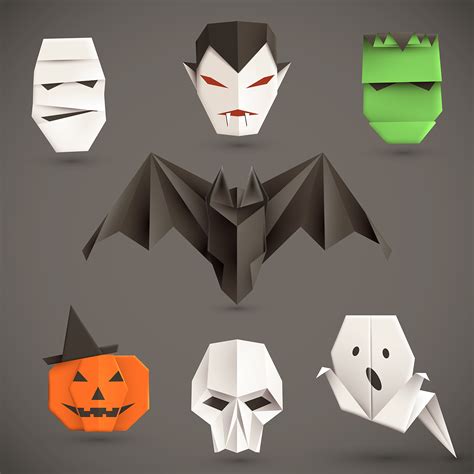 Creepy Origami Designs For Halloween Kcp Japanese Language School