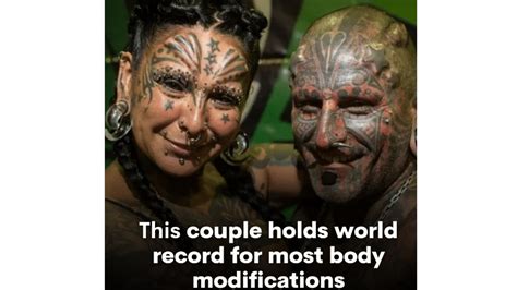 Argentina Couple Holds Guinness World Record For Most Body Modifications