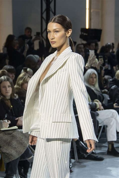 bella hadid alexandre vauthier haute couture spring summer 2020 show fashion style