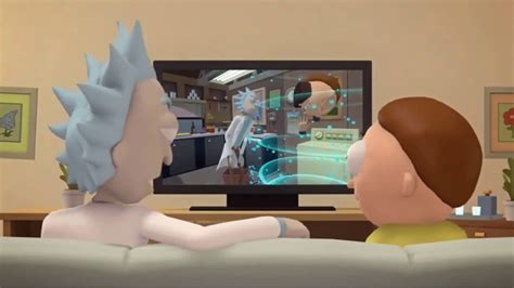 Rick And Morty Virtual Rick Ality Tv Commercial Living Room