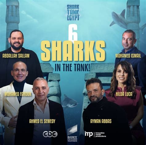 Meet The Sharks From Egypts Edition Of The Reality Tv Show Shark Tank