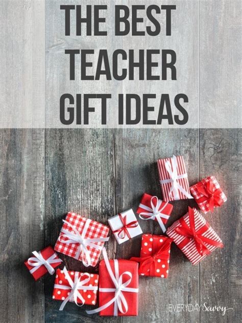 The Best Teacher Christmas T Ideas Story Everyday Savvy