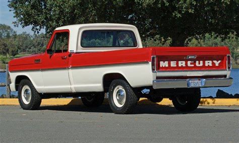 1968 Mercury Pick Up Classic Ford Trucks Vintage Pickup Trucks Ford