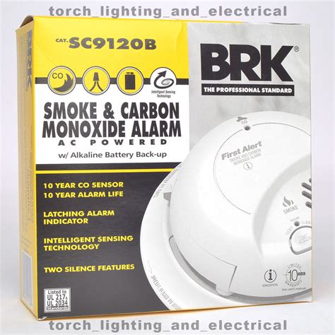 New First Alert Brk Sc9120b Smoke And Carbon Monoxide