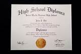 Texas High School Online Diploma Photos