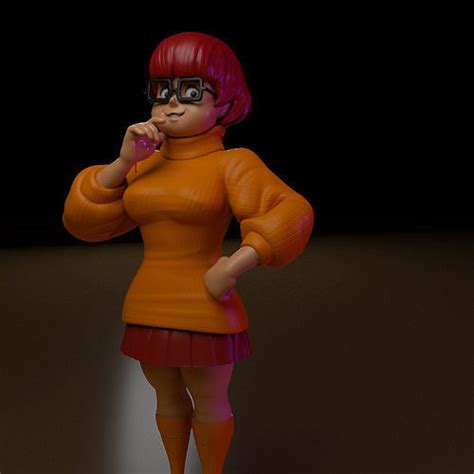Velma Scooby Doo 3d Model 3d Printable Cgtrader