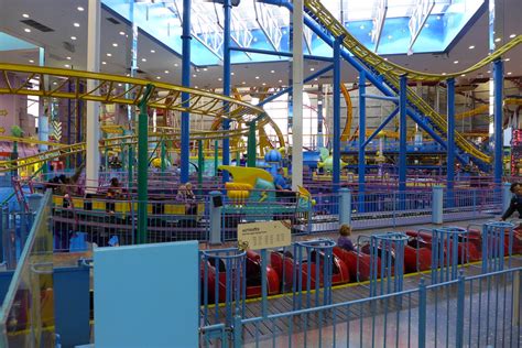 Roller Coasters At Galaxyland At West Edmonton Mall Flickr