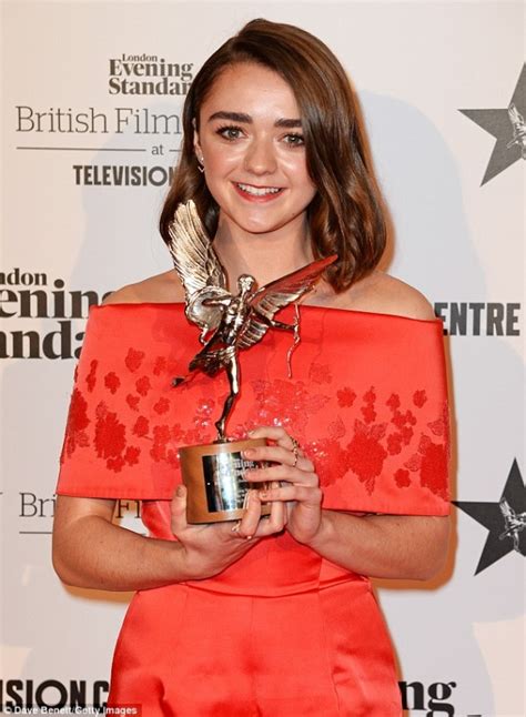 Maisie Williams Is A Child No Longer As She Slips Into Sexy Red Romper