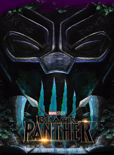 Movie Poster Black Panther On Behance