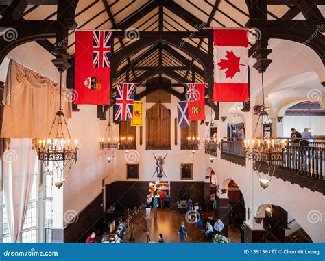 Lobby Of The Famous Casa Loma Editorial Photography Image Of Canadian