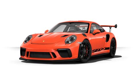 Hot wheels porsche 911 gt3 rs 2013 hw showroom orange (lamley loose sale). 2019 Porsche 911 GT3 RS Color Options