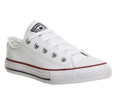 Converse All Star Low Youth Optical White Leather Unisex