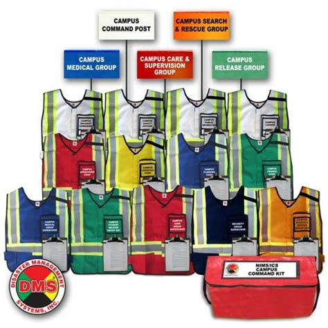 Field Incident Command Vest Kit Live Action Safety