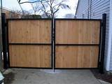 Photos of Wood Cladding For Gates