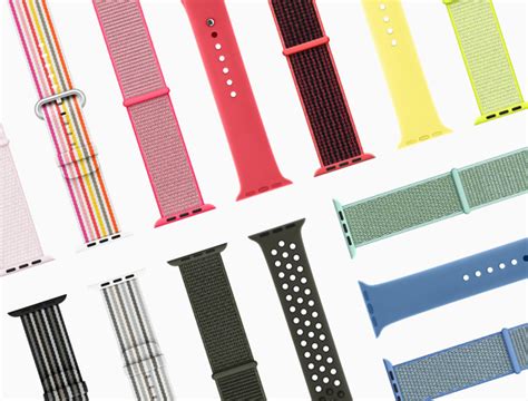 Spring Apple Watch Band Collection Updates Colors Nike Sport Loop Now