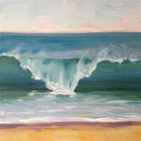 Ocean Acrylic Painting Waves Paroxytone Vodcast Pictures
