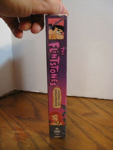 Hanna Barbera The Flintstones Hooray For Hollyrock Vhs Tape Ebay