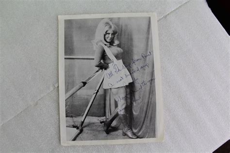 Vintage Playboy Playmate Of The Year June Cochran Autograph Photo