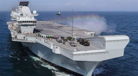 Base Naval Portaaviones Hms Queen Elizabeth R Y Hms Prince Of Wales R Fuerza De