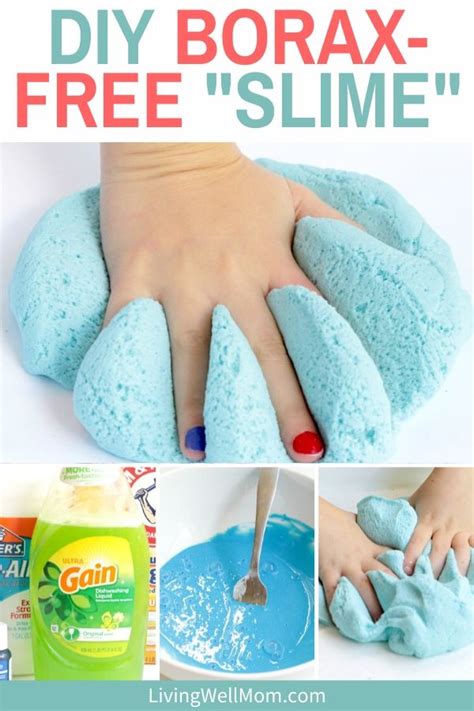 Easy Fluffy Slime No Glue No Borax Hayes Forray