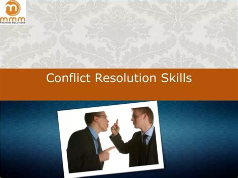Ppt Conflict Resolution Skills Powerpoint Presentation Free Download