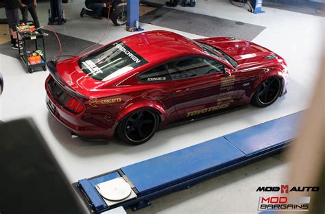 Vortech Supercharged Widebody S550 Ford Mustang Gt Visits Modauto