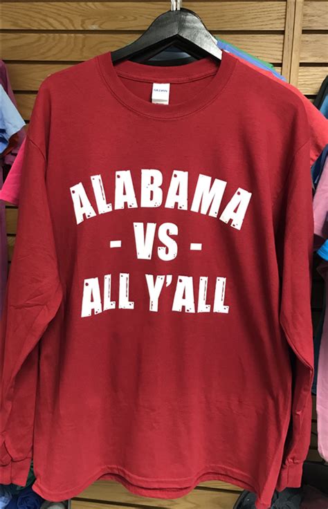 Alabama Auburn Fan T Shirts