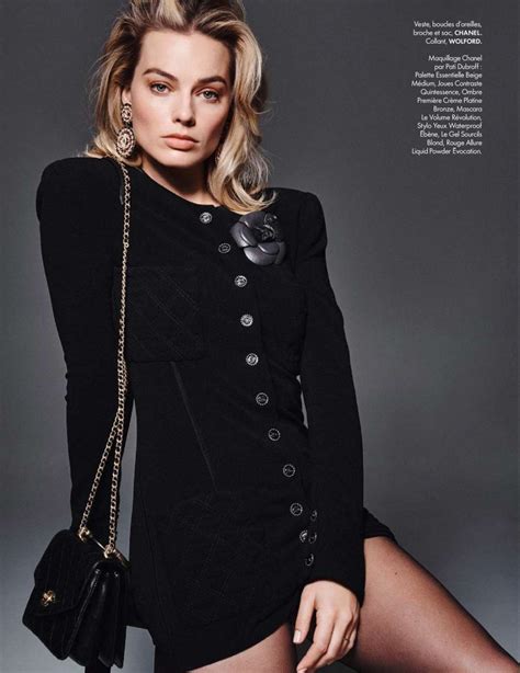 Margot Robbie Covers Elle Magazine France February Issue