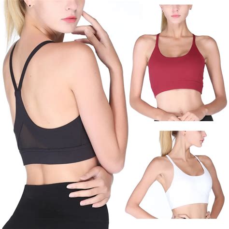 Buy Hot Sell Sexy Push Up Sports Bra With Shockproof Quick Drying Breathable