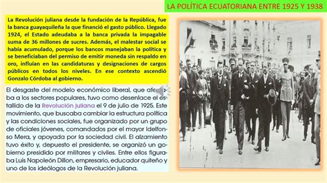 La Política Ecuatoriana Entre 1925 Y 1938 Youtube