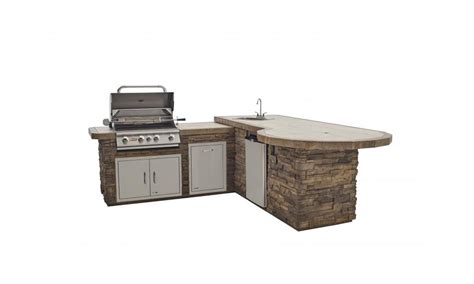 How about bringing that outside with an outdoor kitchen bbq island? shown with Angus head, standard fridge, 30 inch double ...