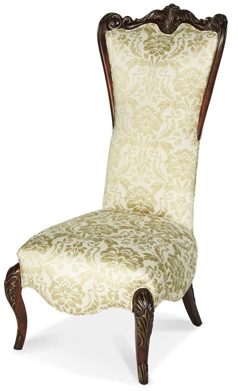 Imperial Court High Back Wood Chair From Aico 79834 Chpgn 40