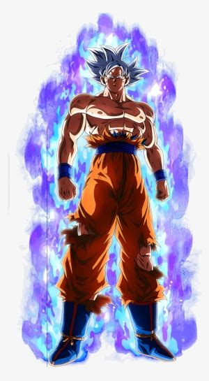 Goku Mastered Ultra Instinct Power Level 695x1149 Png Download Pngkit