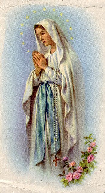 Our Lady Of The Rosary Blessed Mother Religious Art Blessed Virgin Mary